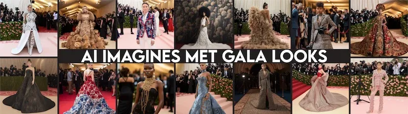 AI Imagines Met Gala Looks